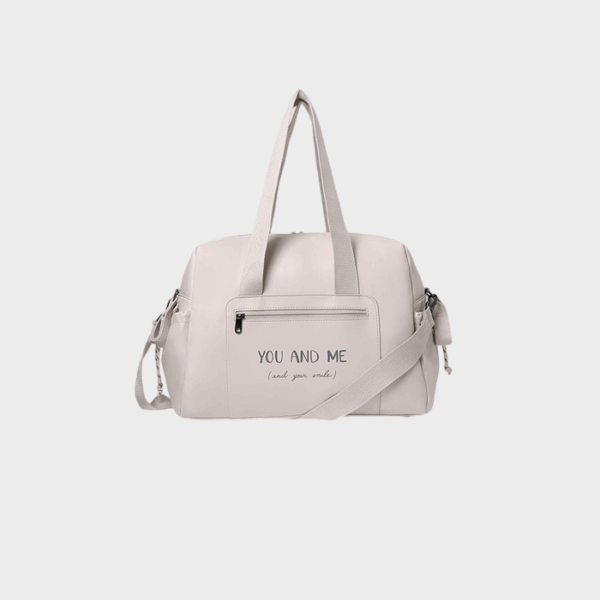Lettered handbag