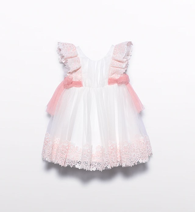 Embroidered Dress 5006