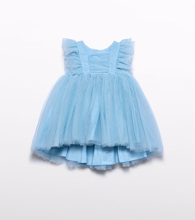 Tulle Dress 5012- Blue