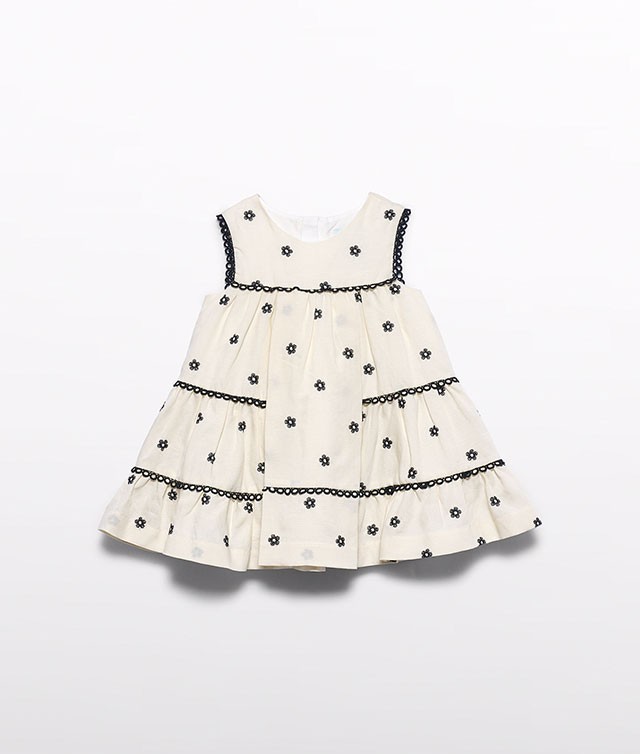 Embroidered dress- 5022